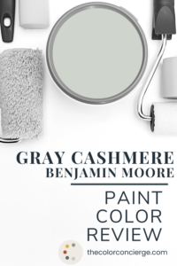 Benjamin Moore Gray Cashmere Hc Review Color Concierge