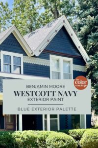 Benjamin Moore Westcott Navy Exterior Color Review Color Concierge