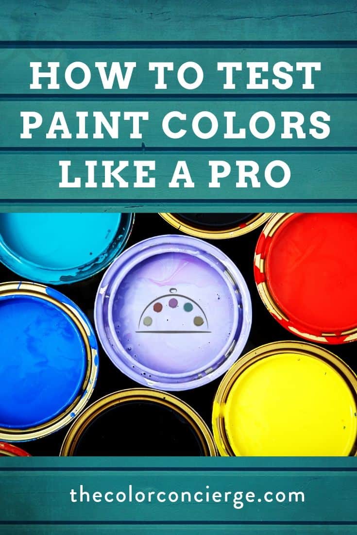페인트 색상을 테스트하는 방법