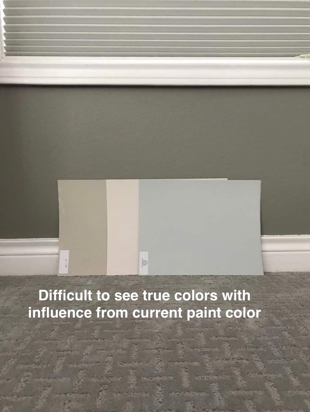 How to test paint colors
