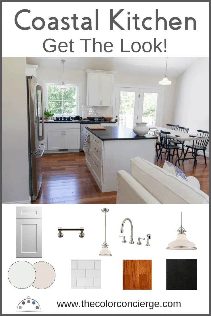 Get the coastal white kitchen look