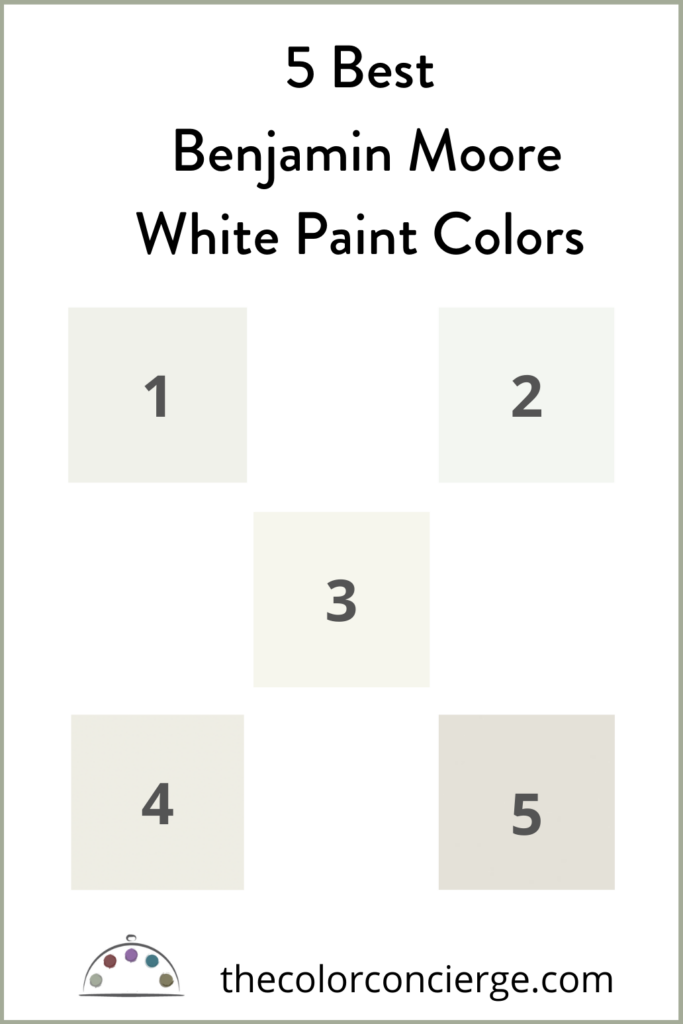 5 best Benjamin Moore White Paint Colors