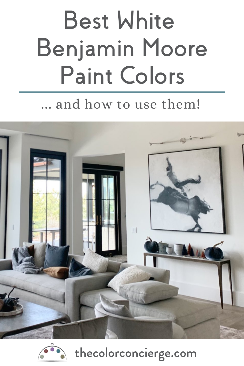 Our 5 Favorite Benjamin Moore Whites (and How to use them)