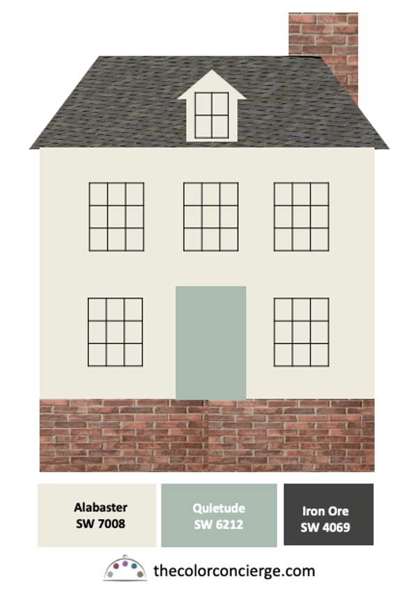 The Best Paint Color Palettes For Red Brick Houses