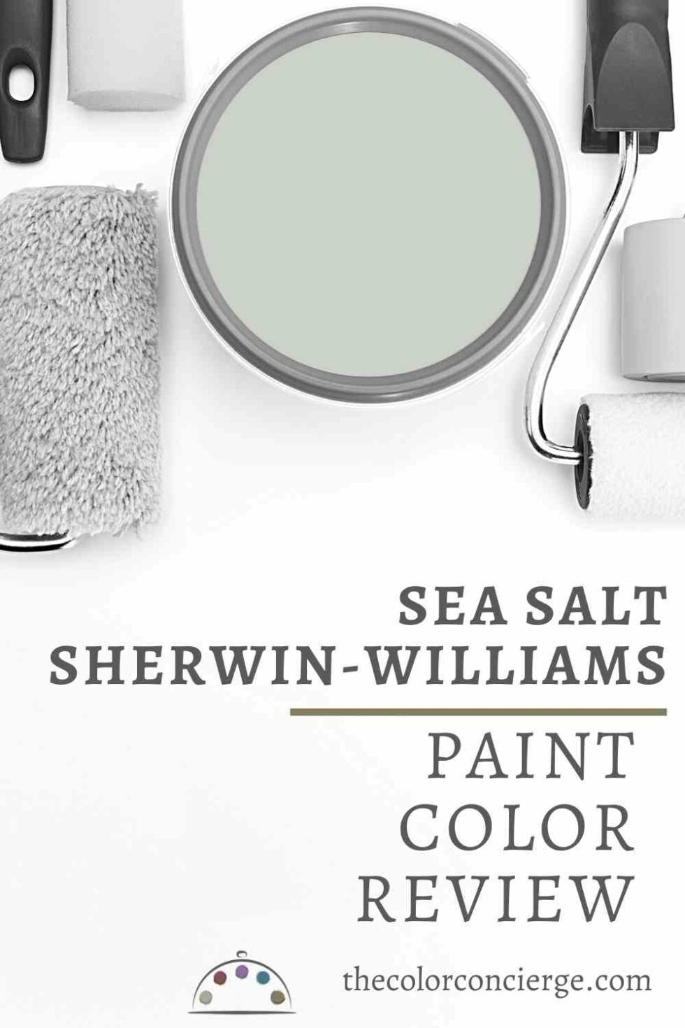 SherwinWilliams Sea Salt Color Review