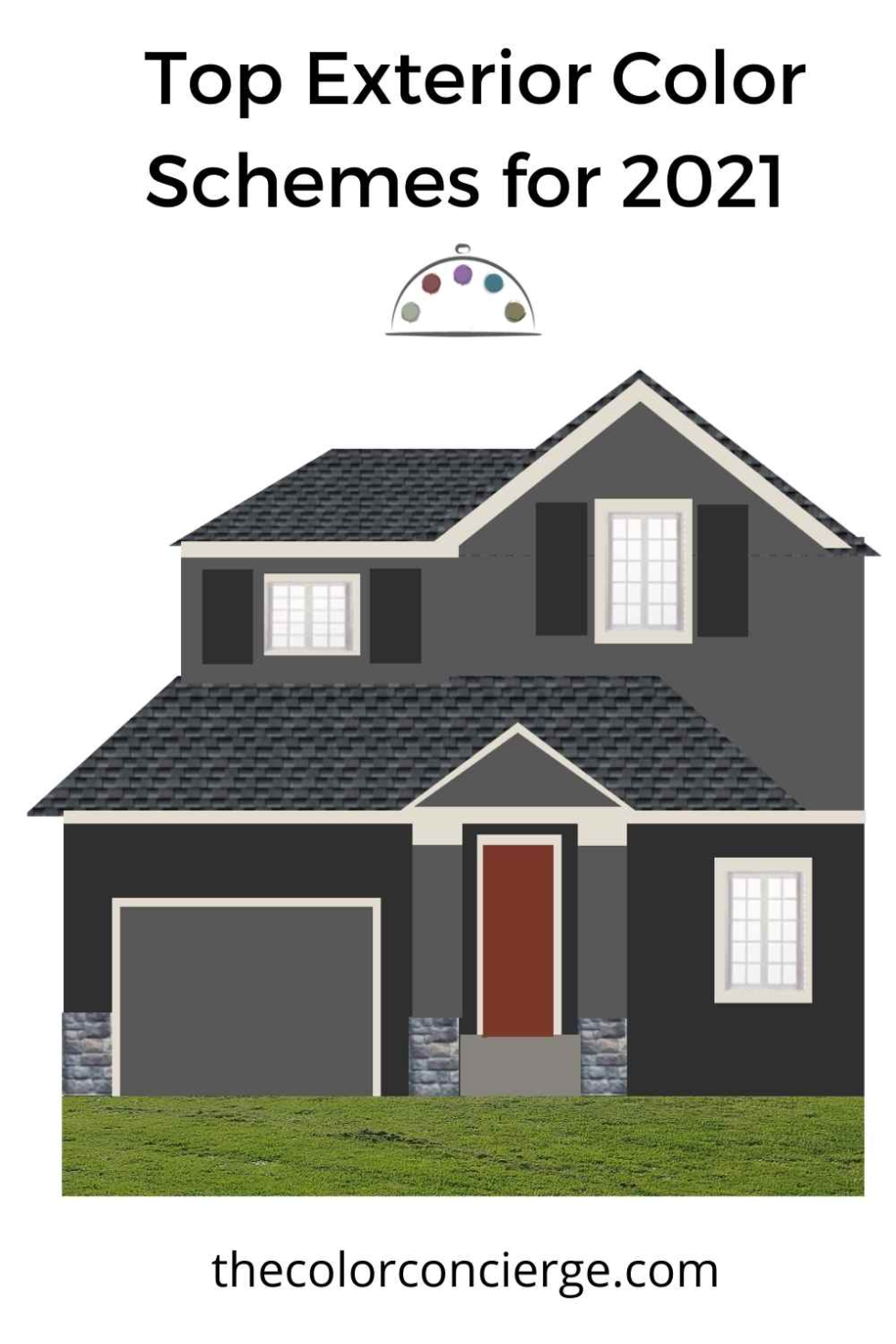 Trending Exterior House Colors for 2021 are