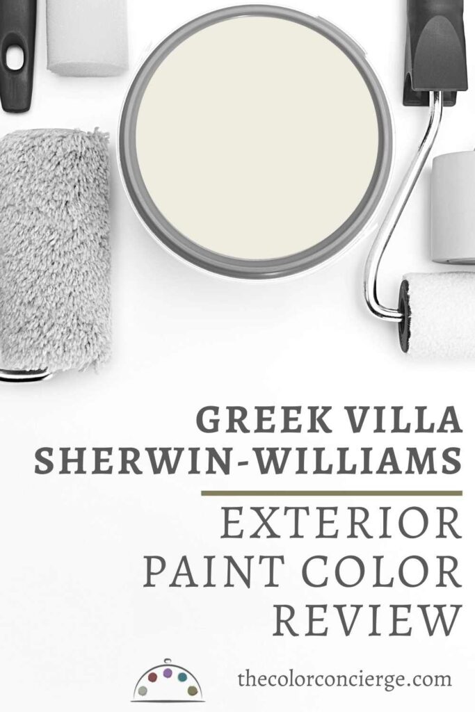 SW Greek Villa Exterior Paint Color Review