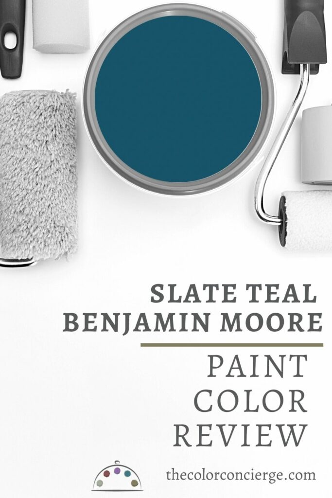 Slate Teal Paint Color Review