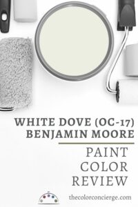 Benjamin Moore White Dove Color Review (OC-17)