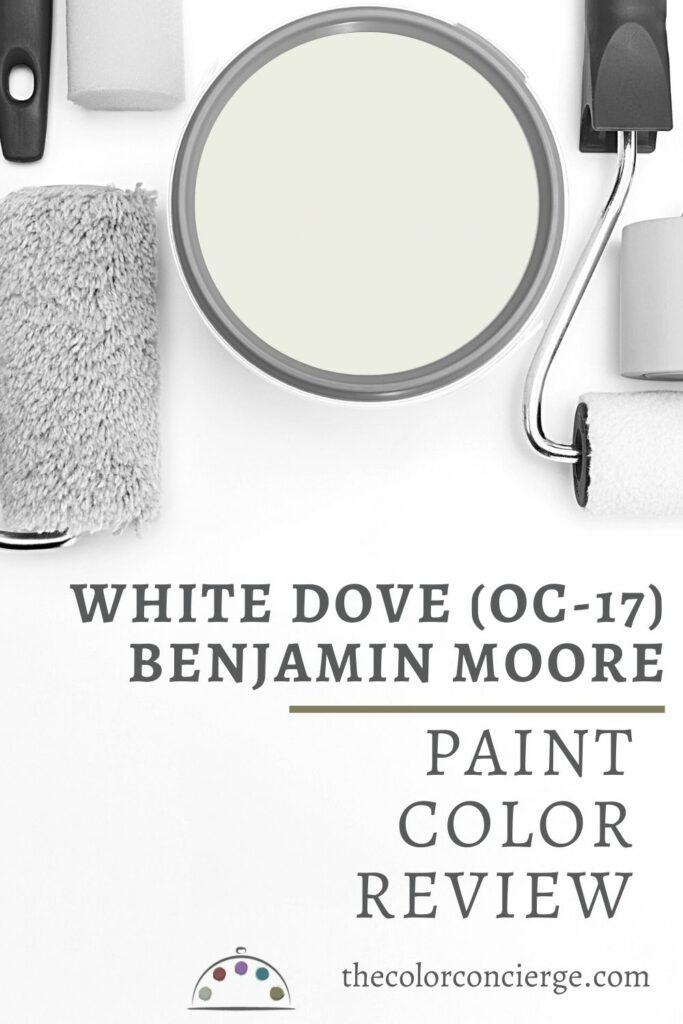 Benjamin Moore White Dove Color Review OC 17 