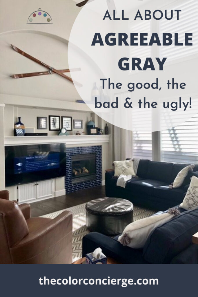Agreeable Gray Paint Color Review - The good, the bad & the ugly