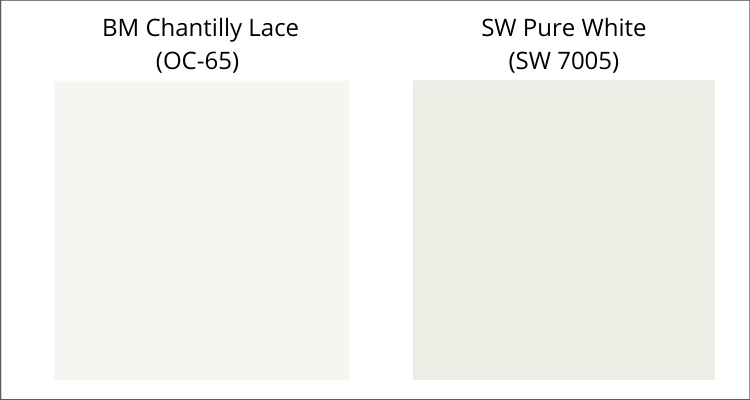 OC-65 Chantilly Lace a Paint Color by Benjamin Moore