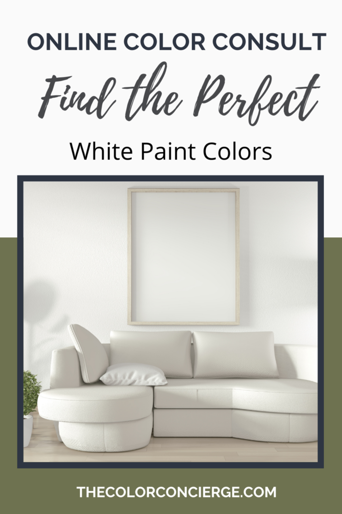Online Color Consultation White Paint Colors