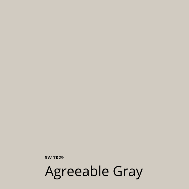 A SW Agreeable Gray swatch