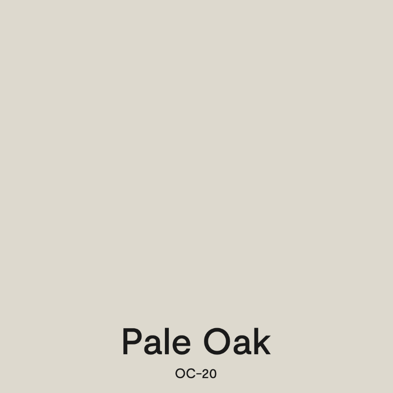 BM Pale Oak color swatch
