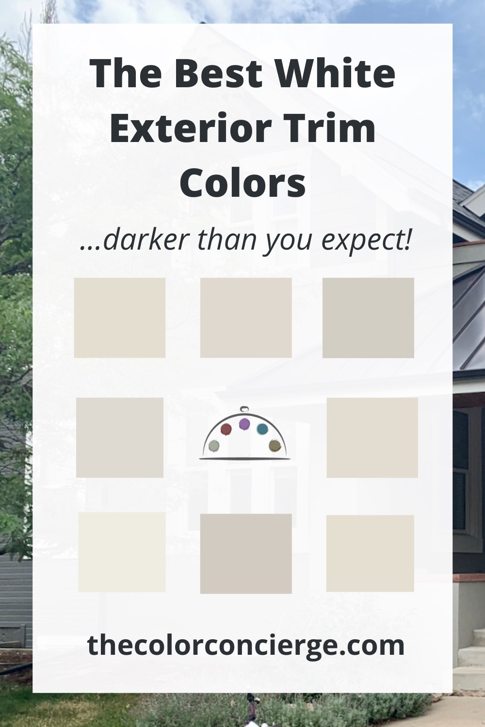 Best Exterior White Trim Colors and how to pick them