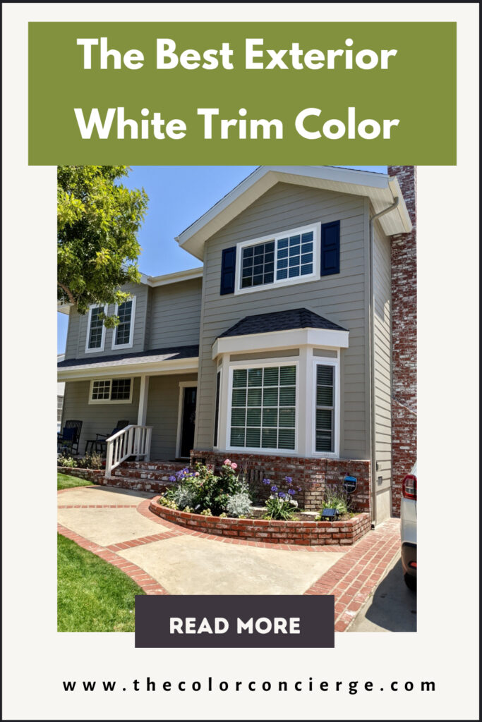 Best Exterior White Trim Color