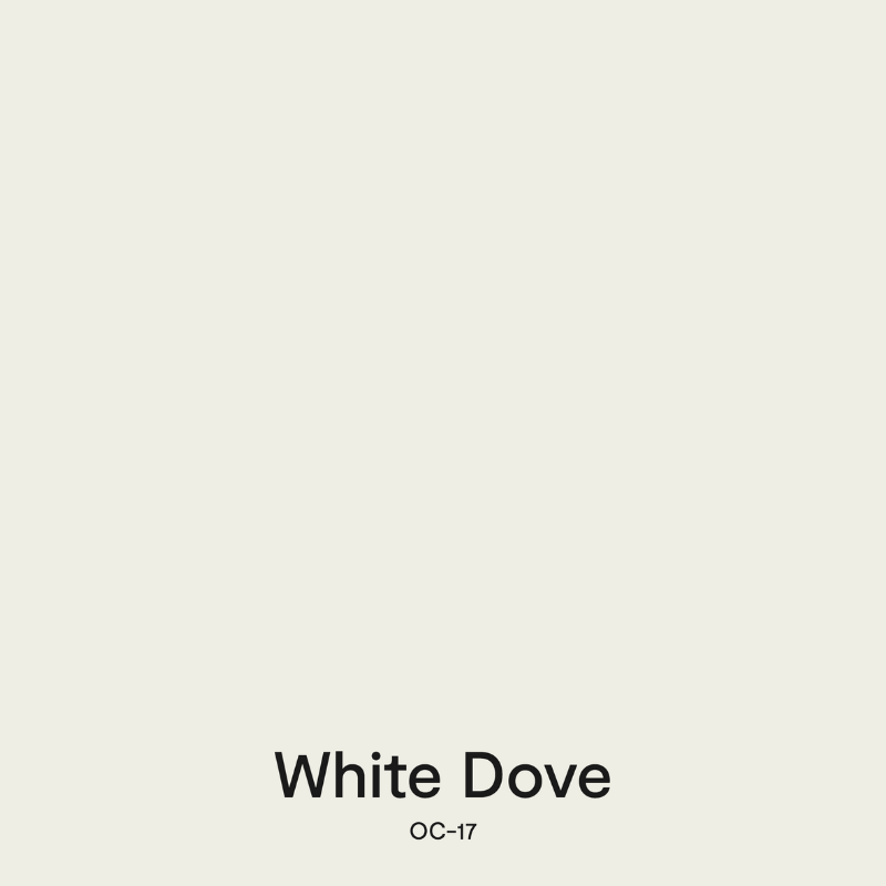 A BM White Dove color swatch