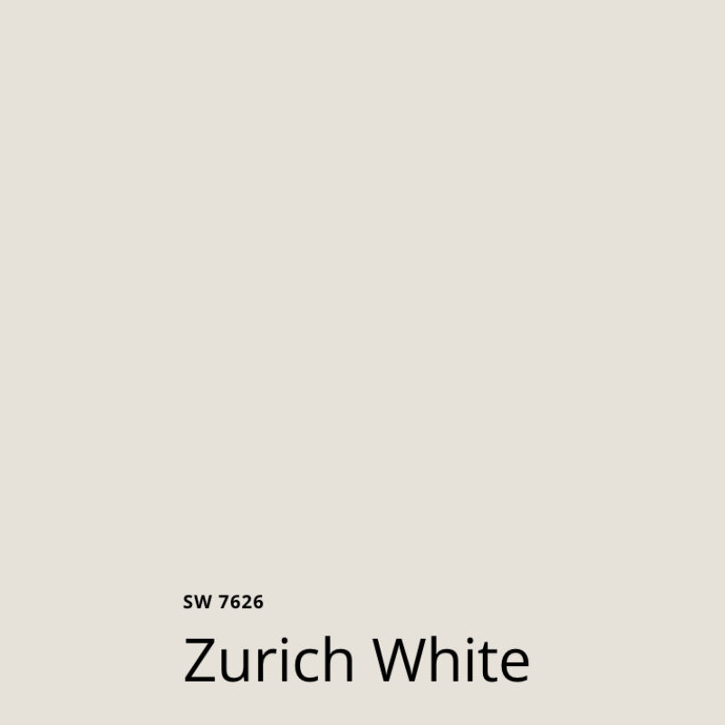 A SW Zurich White color swatch