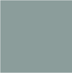 A paint swatch of farrow & Ball Oval Room Blue