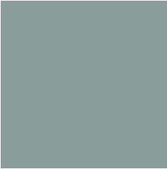 A paint swatch of farrow & Ball Oval Room Blue