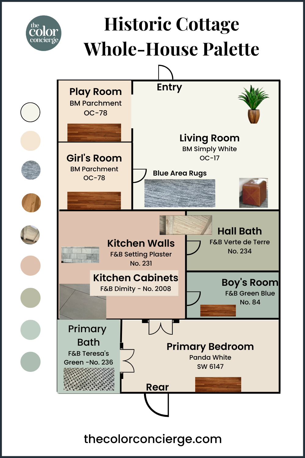 Create a Whole House Color Palette (with RealWorld Examples) The