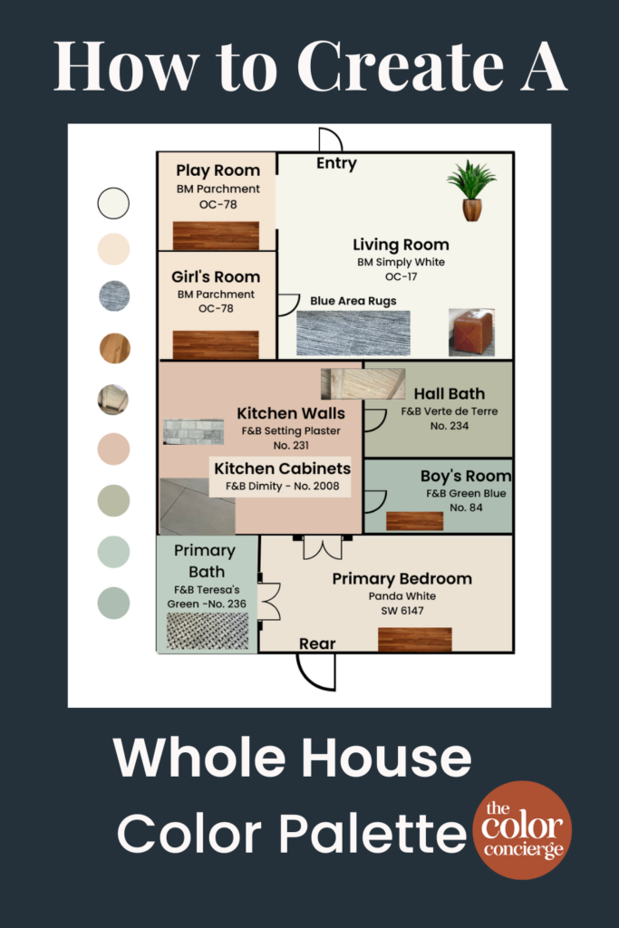 How to Create a whole-house color palette