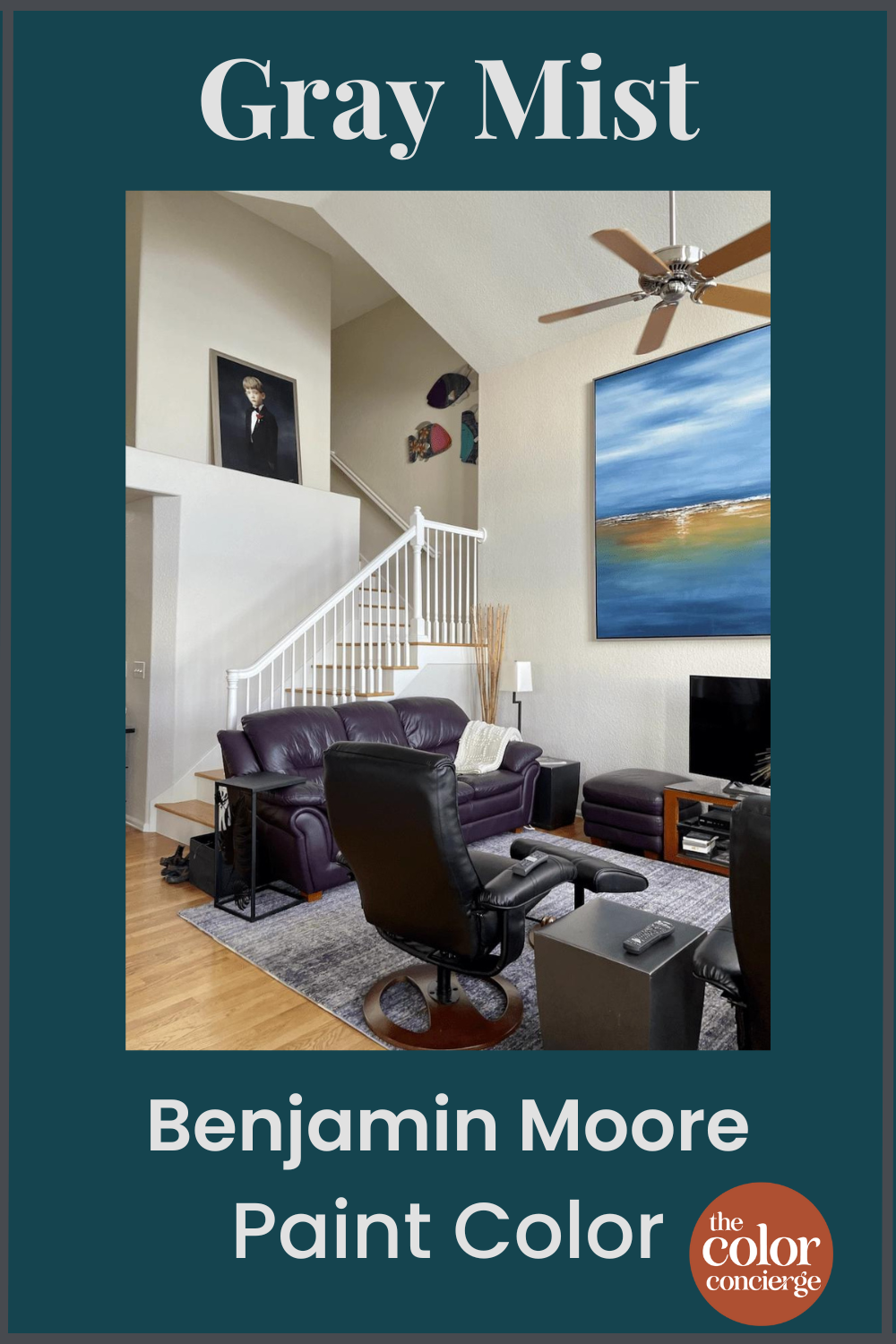 Benjamin Moore Gray Mist (OC30) Color Review Color Concierge