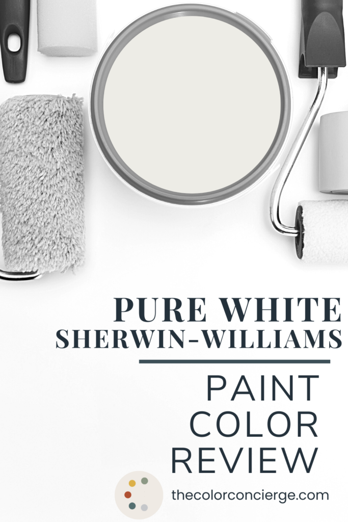 Sherwin-Williams Pure White paint color review.