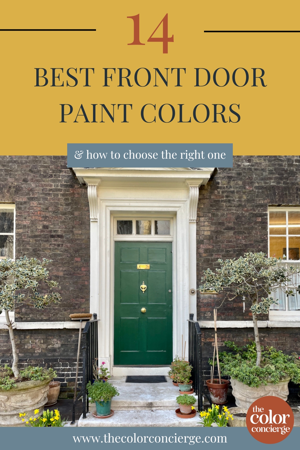 14 Best Front Door Colors (& How to Pick Them) - Color Concierge