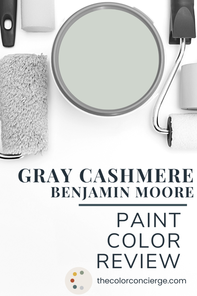 Benjamin Moore Gray Cashmere Color Review