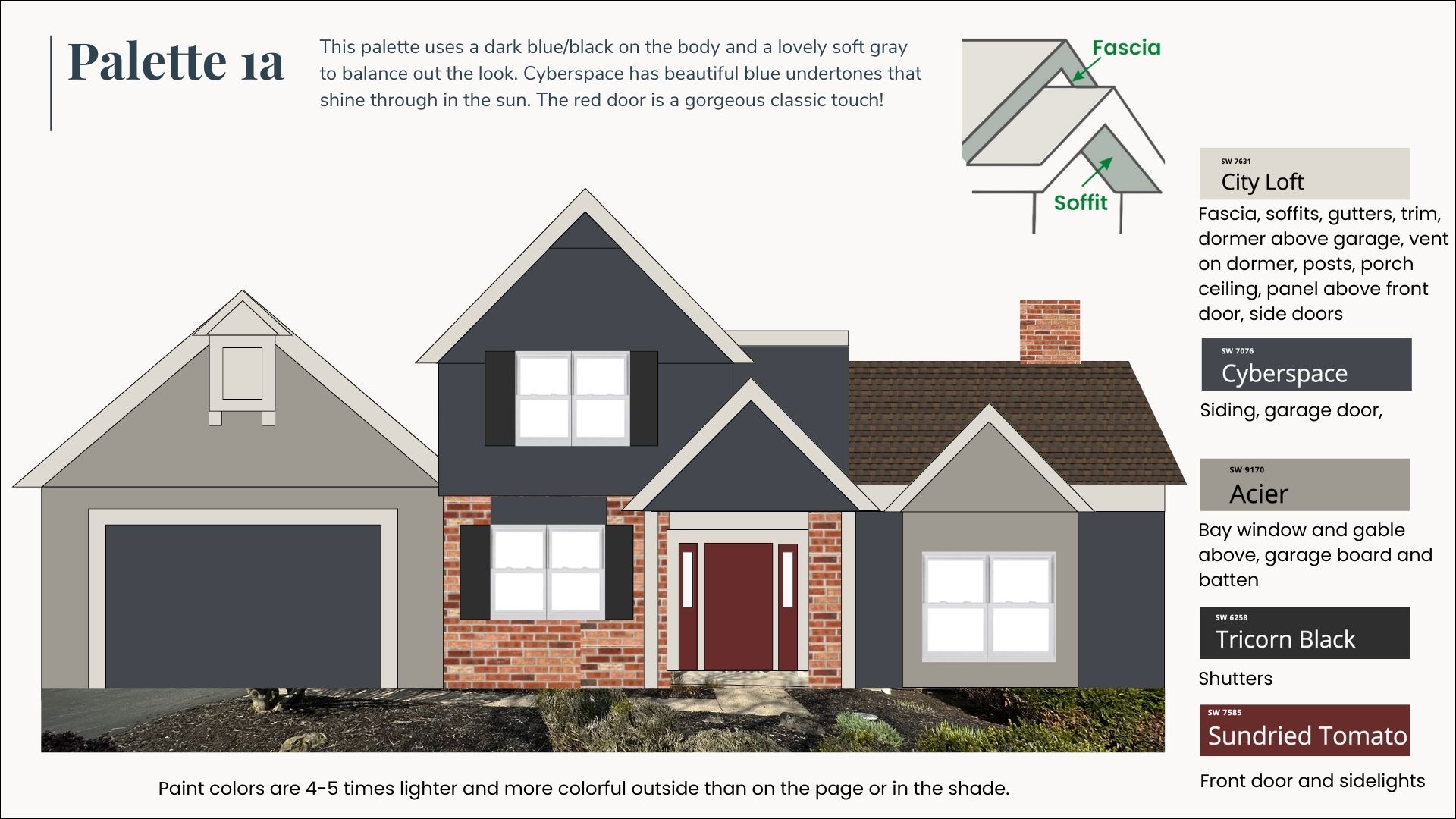 6 SherwinWilliams Exterior Color Schemes Color Concierge