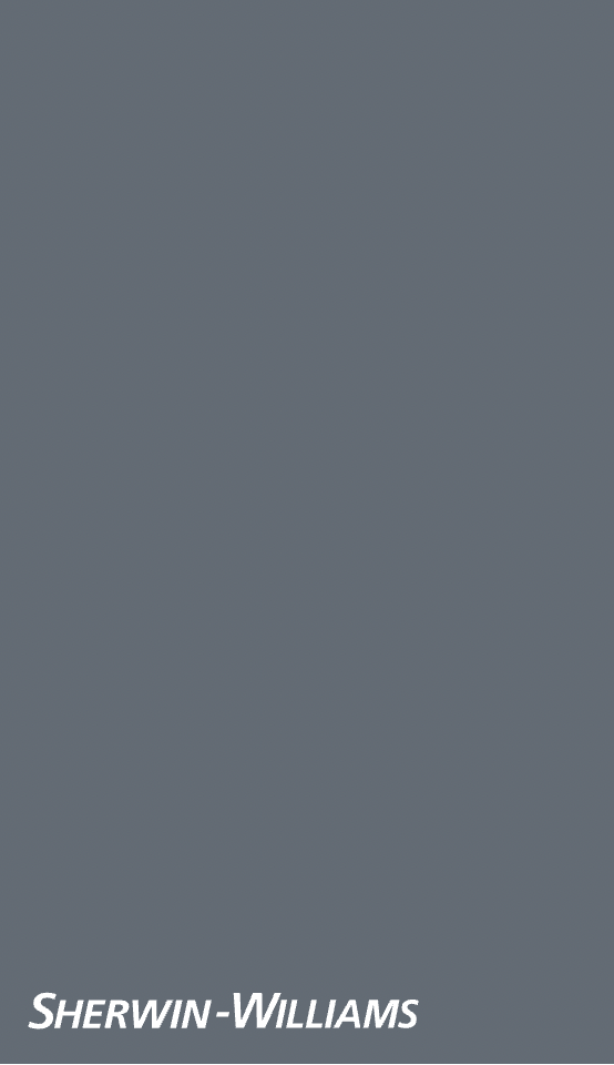 A swatch of BM Granite Peak paint, one of the best blue-gray paint colors.