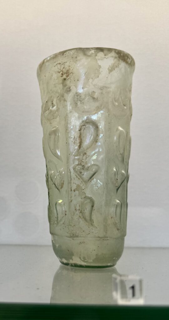 Drinking glass, Archaeological museum, 