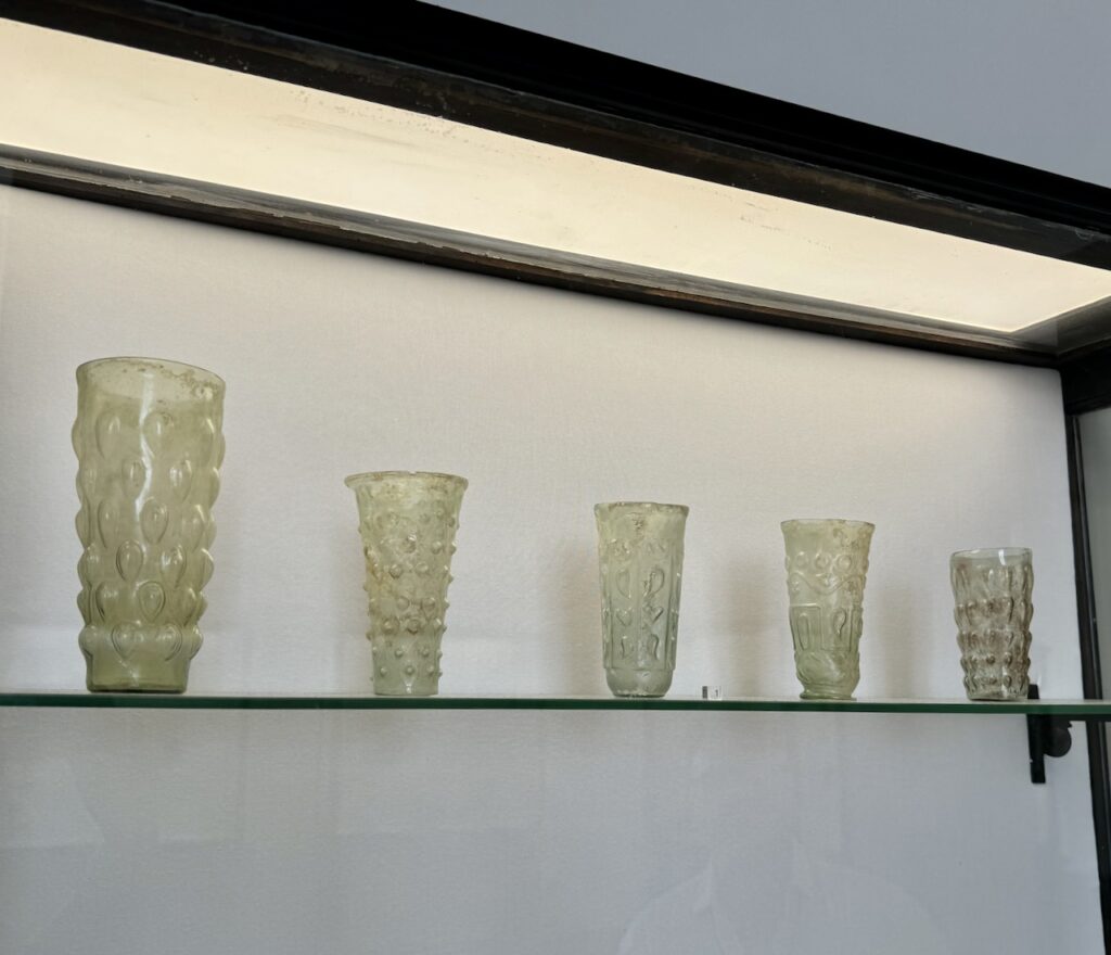 Drinking glasses, Archaeological museum