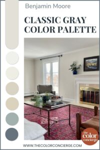 Benjamin Moore Classic Gray Color Palette - Color Concierge