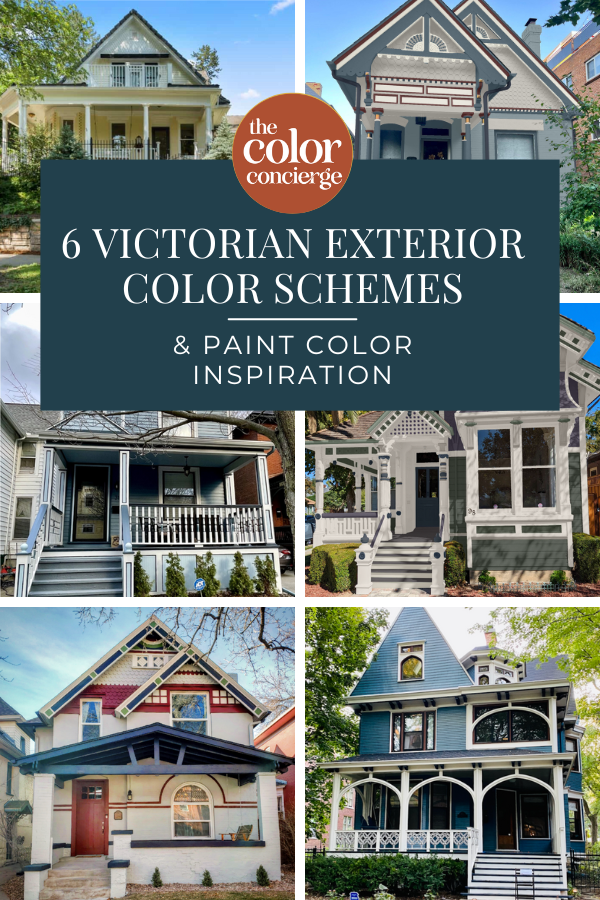 Six Victorian homes feature unique exterior color palettes