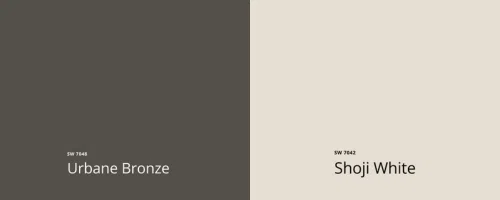 Urbane Bronze and Shoji White