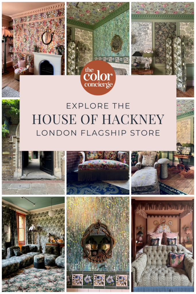 Explore the House of Hackney London flagship store with The Color Concierge team of paint color consultants.