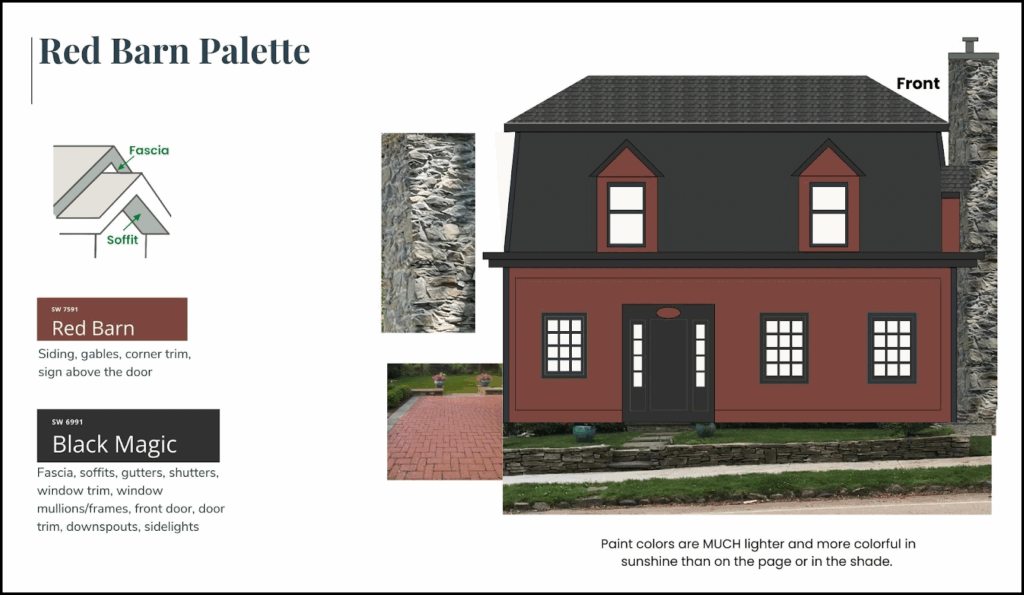 SW Red Barn Palette