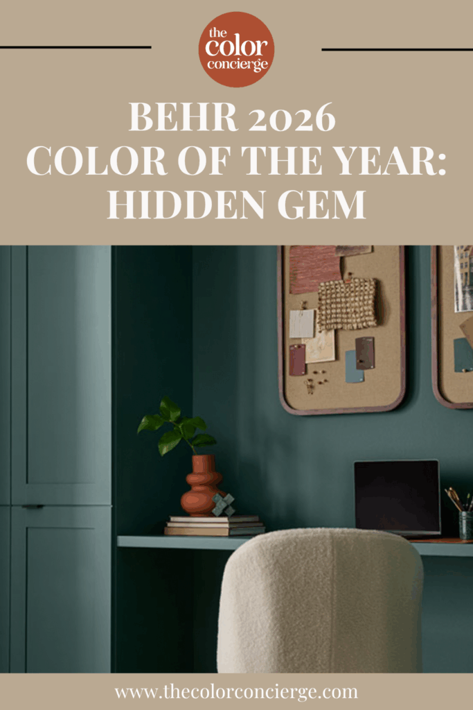 Explore Behr Hidden Gem, the 2026 Paint Color of the Year.