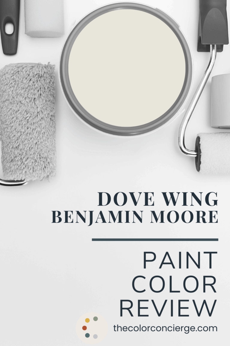 Benjamin Moore Dove Wing Color Review - Color Concierge