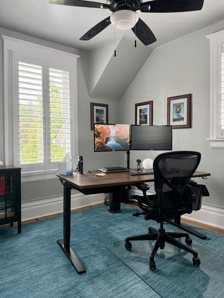 BM Silver Marlin office in a Pale Oak color scheme