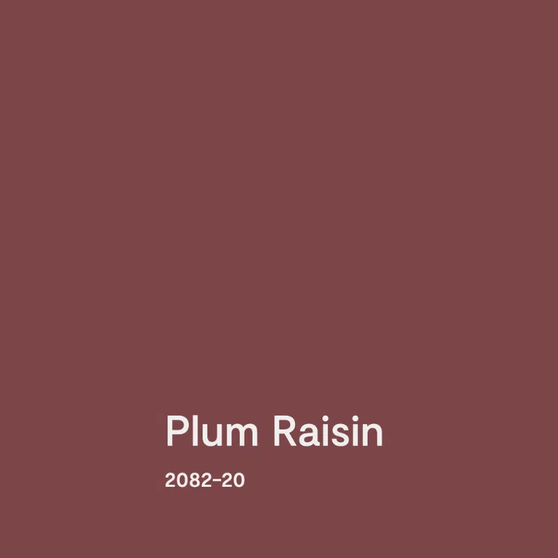 Benjamin Moore Plum Raisin