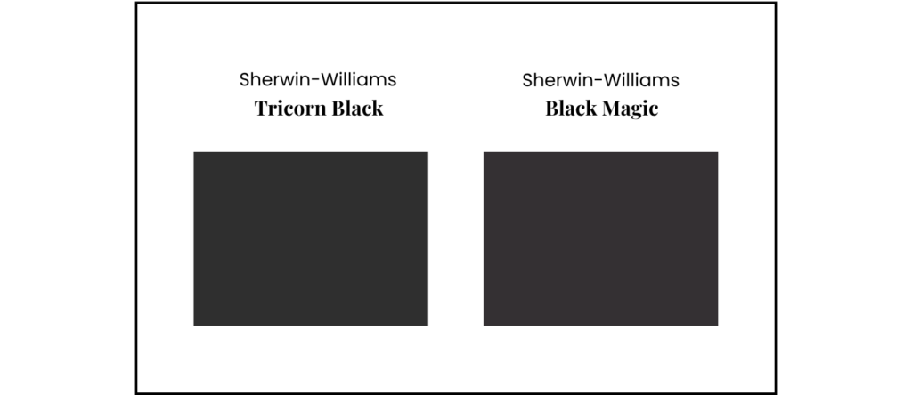 SW Tricorn Black vs SW Black Magic