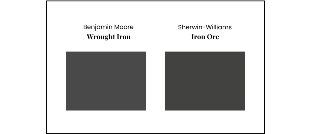Wrought Iron vs Iron Ore LRV